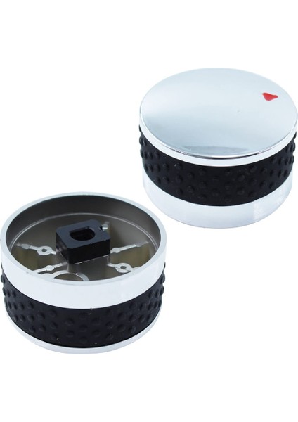 Propan Doğal Gaz Aralığı/ovenstove Için 5pcs Kontrol Düğmelerinin Değiştirilmesi, Ayna Yuvarlak Çapında Değiştirme 2,2 Inç (Yurt Dışından) indirimleri