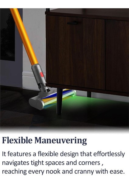 Dyson V7 V8 V10 V11 V15 Kablosuz Elektrikli Süpürge Aparatı Temizleme Başlığı Yumuşak Silindir Fırçası Sert Zeminler Için Anahtar Düğmesi ile (Yurt Dışından) fırsatları