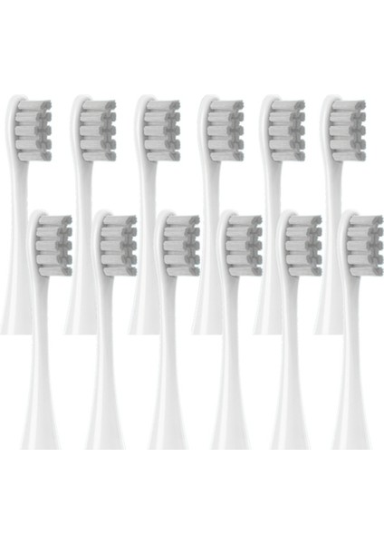 Oclean x Pro/z1/f1/one/air 2/se Soft Dupont Derin Temizleme Nozulları Için 12PCS Yedek Fırça Kafaları, F (Yurt Dışından)