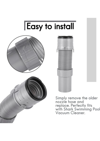 Shark Navigator NV350, NV351, NV352, NV356, NV357, UV440 Için Vakum Zemin Nozulu Hortumu, Parça No. 193FFJ'YI Değiştirin (Yurt Dışından) indirimleri