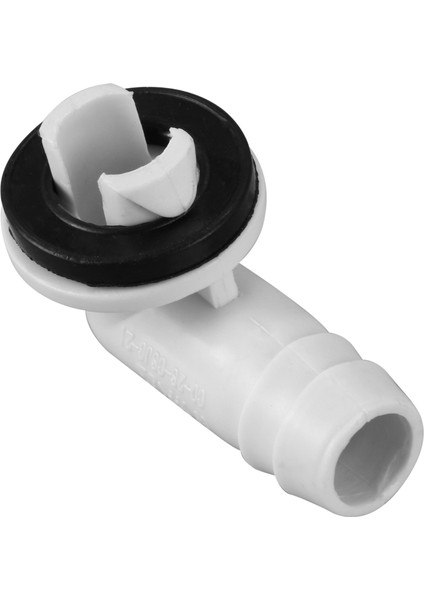 Klima Ac Tahliye Hortumu Konektörü Mini Bölünmüş Üniteler ve Pencere Ac Ünitesi Için Kauçuk Halkalı Dirsek Bağlantısı 3/5 Inç (15MM) (Yurt Dışından)