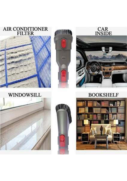 Aksesuar Araç Kiti Ek Seti Dyson V7 V8 V10 V11 V12 V15 SV10 SV11 Elektrikli Süpürge Yedek Fırça Araçları (Yurt Dışından) fiyatları