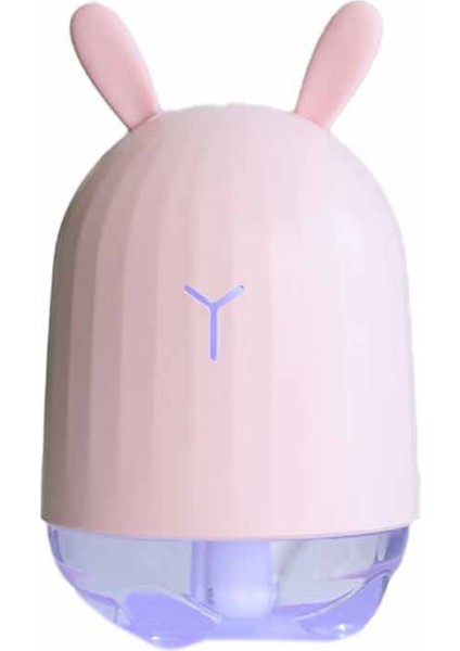 Mini Hava Nemlendirici Sevimli Tavşan USB Aromaterapi Uçucu Yağ Difüzörü Aydınlık Araba Ofis Hava Temizleme Cihazı, B (Yurt Dışından)