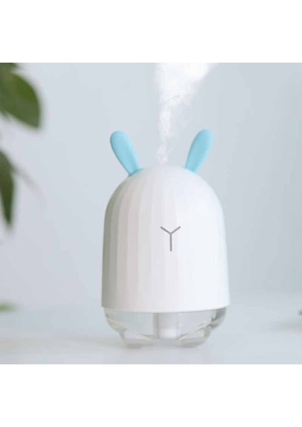 Mini Hava Nemlendirici Sevimli Tavşan USB Aromaterapi Uçucu Yağ Difüzörü Aydınlık Araba Ofis Hava Temizleme Cihazı, B (Yurt Dışından) indirimleri