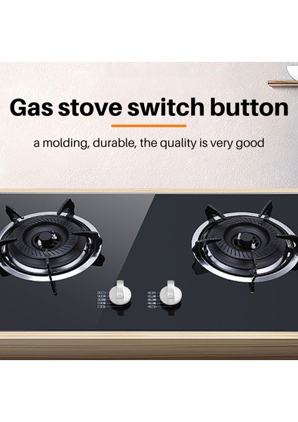 Sobalar Ocak Düğmeleri, Fırın Düğmesi (4 Adet), 6mm Evrensel Gümüş Gaz Sobası Kontrol Düğmeleri Adaptörler Fırın Döner Anahtar Pişirme Yüzeyi Kontrol Kilitleri (Yurt Dışından) fırsatları