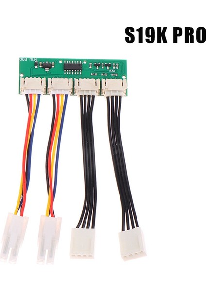 S19K Pro Fan Spoofer 12V 4'ü 1 Arada Kare 4pin Fan Simülatörü Bitmain Antminer Fan Hız Simülatör Modülü Için (Yurt Dışından)