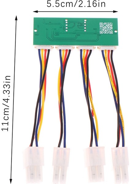 S19K Pro Fan Spoofer 12V 4'ü 1 Arada Kare 4pin Fan Simülatörü Bitmain Antminer Fan Hız Simülatör Modülü Için (Yurt Dışından)