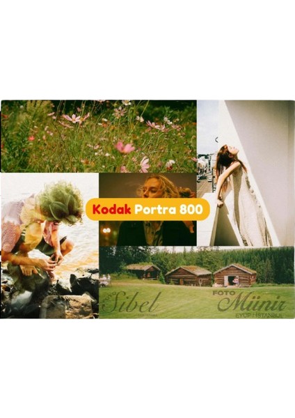 Portra 800 Renkli Taze Analog Fotoğraf Filmi fiyatları