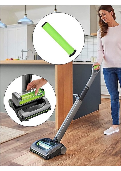 Gtech Airram Mk2 ve Hava Ram Mk2 K9 Akülü Elektrikli Süpürge Filtreleri Için Yedek Yıkanabilir Kir Kutusu Çubuk Filtre (Yurt Dışından)