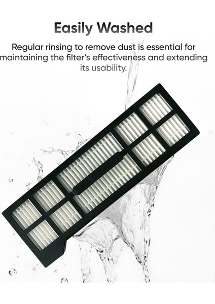 Eufy X10 Pro Omni Robot Süpürgeler Için 12 Adet Yıkanabilir Filtre Temizleyici Yedek Aksesuarları Hepa Filtre (Yurt Dışından) indirimleri
