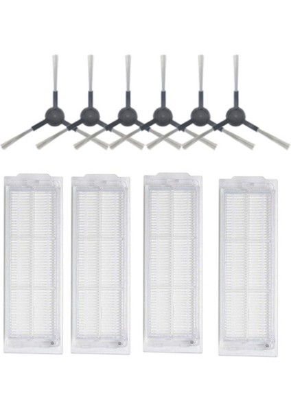 Xiaomi Mijia STYJ02YM Için Yan Fırça Hepa Filtresi Viomi V2 Pro V-RVCLM21B Aksesuarları Robot Süpürge Parçaları (Yurt Dışından)