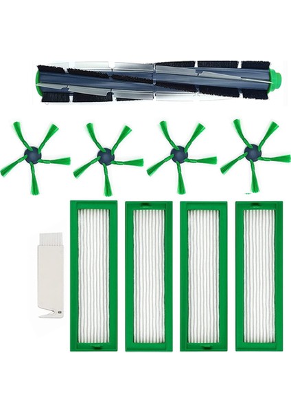 Yedek Rulo Fırça Yan Fırçalar Hepa Filtre Vorwerk Kobold VR200 VR300 Robotlu Süpürge Aksesuarları (Yurt Dışından) fiyatları