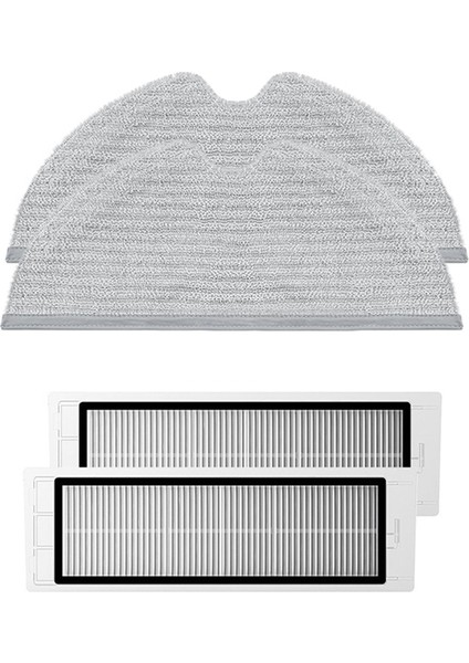 Xiaomi Roborock S5 Max S50 S5 S6 S60 Saf S5MAX Vakum Aksesuarları Paspas Bezi Hepa Filtre Parçaları (Yurt Dışından)