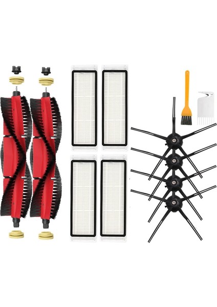 Tüm Setler Ana Fırça Yan Fırça Hepa Filtre Paspas Bezi Değiştirme Xiaomi Roborock S6 Maxv Elektrikli Süpürge Parçaları (Yurt Dışından)