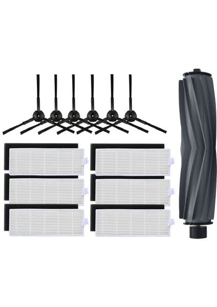 Osoji 950 680 870 990 Robotik Elektrikli Süpürge Ana Yan Fırça Hepa Filtre Aksesuarları Kiti (Yurt Dışından)