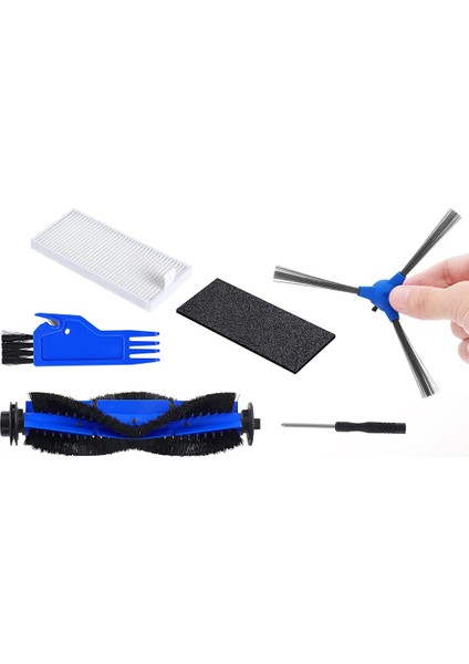 Yedek Parçalar Ana Fırça Yan Fırça Hepa Filtre Eufy Robovac 11S 15C 30C 35C Elektrikli Süpürge Temizleyici Aksesuarları (Yurt Dışından)