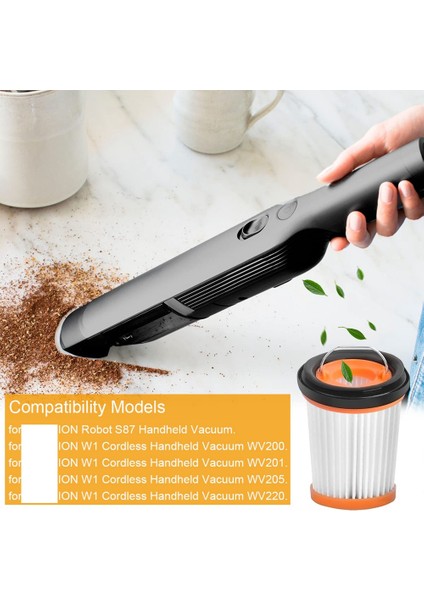 Shark Ion W1 WV200 WV201 WV205 Elektrikli Süpürge Temizleyici Aksesuarları Için Uyumlu Yedek Parçalar Hepa Filtre (Yurt Dışından) fırsatları