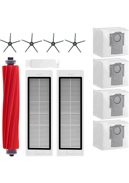 Toz Torbası Yan Fırça Filtresi Toz Torbası Roborock Q5ROBOTIC Elektrikli Süpürge Için Yedek Aksesuar Kitleri (Yurt Dışından) modelleri