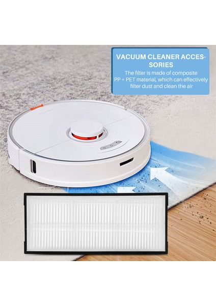 2 Adet Yedek Hepa Filtreler Xiaomi Roborock S7 T7S T7PLUS T7SPLUS Elektrikli Süpürge Yedek Parçaları (Yurt Dışından) indirimleri