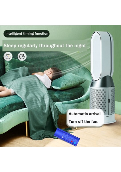 Dyson AM09 HP00 HP01 Hava Temizleme Cihazı Yapraksız Fan Uzaktan Kumanda Gri Için Uygun Yedek Uzaktan Kumanda (Yurt Dışından)