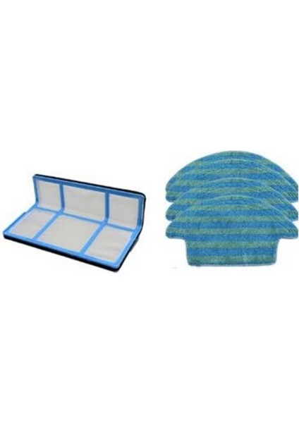 18 Adet V55 Pro Paspas Bezi Yan Fırça Hepa Filtre Ilife V55 Pro Robotlu Süpürge Ana Filtre Yaması Değiştirme (Yurt Dışından) fiyatları