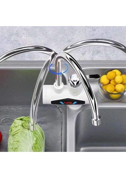 3000 W Yeni Su Isıtıcı Su Isıtıcı Tankless Anlık Musluk Musluk Sıcak Su Vinç LED Dijital Ab Tak (Yurt Dışından)