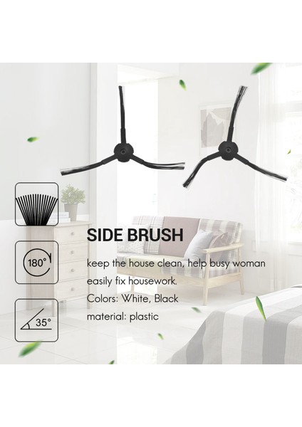 Ilife V3S V3S Pro, V5 ve V5S V5S Pro Robot Süpürge Için 20'li Paket Yedek Filtre ve Fırça Aksesuarları Yüksek Verimli (Yurt Dışından)