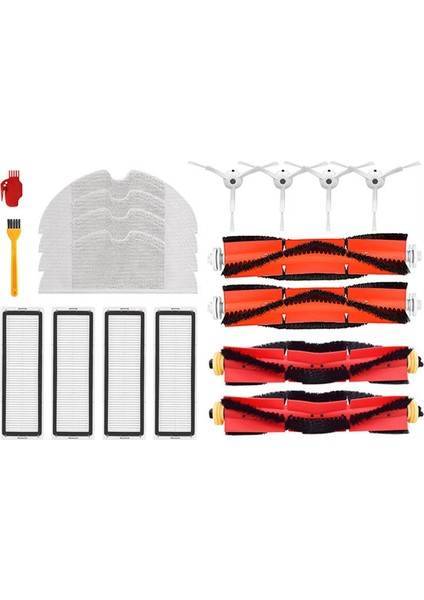 Xiaomi 1 1s Roborock S50 S51 S55 S60 S6 Saf S5MAX Paspas Bezi Hepa Filtre Ana Fırça Yan Fırça Elektrikli Süpürge Parçaları (Yurt Dışından)