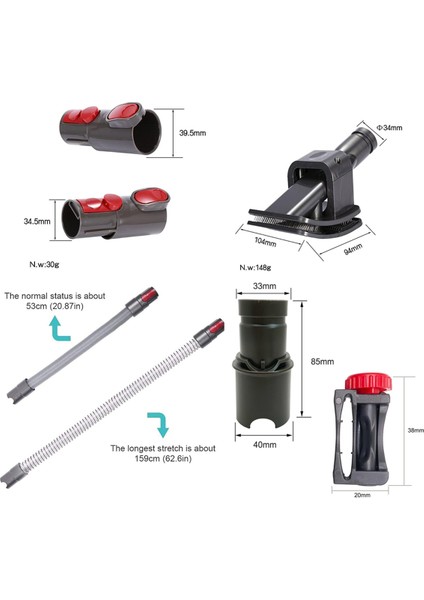 Dyson V6/7/8/10/11/12/15 ve Dc Serisi Için Bakım Aleti Seti, Elektrikli Süpürgeler Evcil Hayvan Köpek Fırçası Saç Elektrikli Süpürge Aparatı (Yurt Dışından) indirimleri