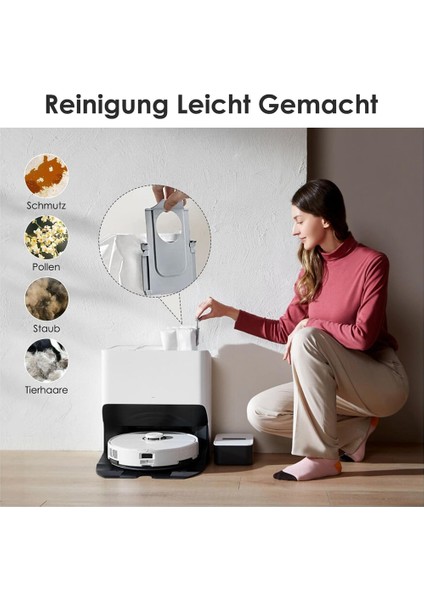 Roborock S8 Pro Ultra /s8+/s8 Robot Süpürge Aksesuarları Için Paspas Bezi Toz Torbaları (Yurt Dışından) fırsatları