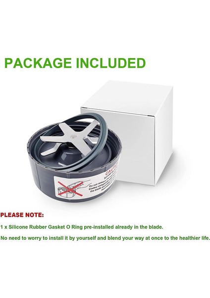 Nutribullet 600W / Pro 900W Nutribullet Blender Blade Için Çıkarıcı Bıçak Serisi Çıkarıcı Bıçak Serisi (Yurt Dışından) modelleri