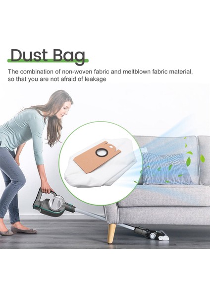 Vıomı S9 Robotlu Süpürge Filtre Torbası Toz Torbası Çanta Kapasitesi 3l 1 Aya Kadar Özerklik Tamamen Mühürlü (Yurt Dışından) indirimleri