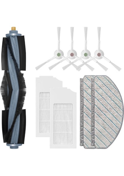 Ecovacs T10 Plus Robot Süpürge Yedek Parçaları Ana Yan Fırça Hepa Filtre Paspas Bezi Için Yedek Parça (Yurt Dışından)