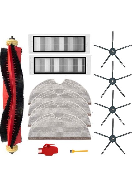 13 Adet Yedek Parçalar Xiaomi Roborock S6 S60 S65 S5 Max S6 Maxv S6 Saf Elektrikli Süpürge Aksesuarları Fırça Filtreleri (Yurt Dışından)