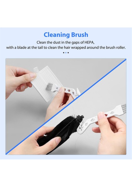 Eufy L50 L60 Serisi Robot Süpürgeler Için Yedek Parçalar Aksesuar Seti (Yurt Dışından) modelleri