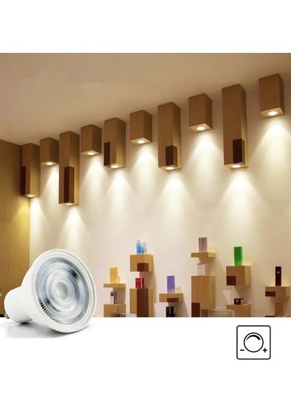 10 Adet 5W LED Ampul (Gu-10) (Günışığı)