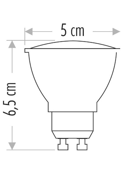 10 Adet 5W LED Ampul (Gu-10) (Günışığı) fırsatları