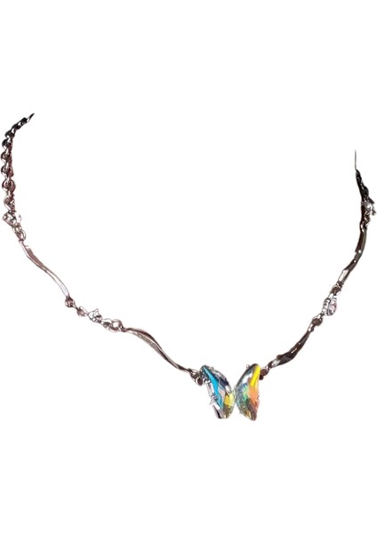 Punk Ağır Ağırlık Çok Katmanlı Püsküllü Yaka Zinciri (Yurt Dışından)