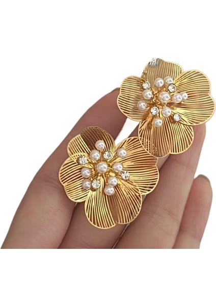 Şık ve Zarif Saplama Küpeler (Yurt Dışından)