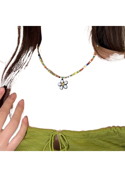 Şeker Renkli Dopamin Kolye (Yurt Dışından)