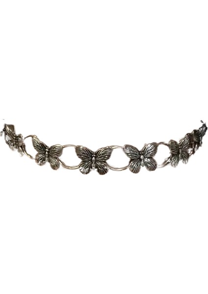 Punk Ağır Ağırlık Çok Katmanlı Püsküllü Yaka Zinciri (Yurt Dışından)