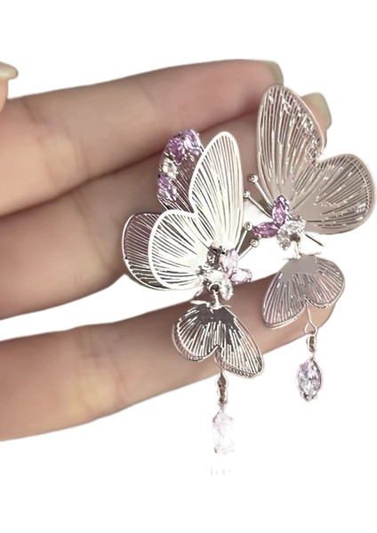 Şık ve Zarif Saplama Küpeler (Yurt Dışından)