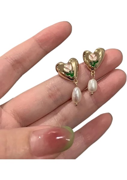 Şık ve Zarif Saplama Küpeler (Yurt Dışından)