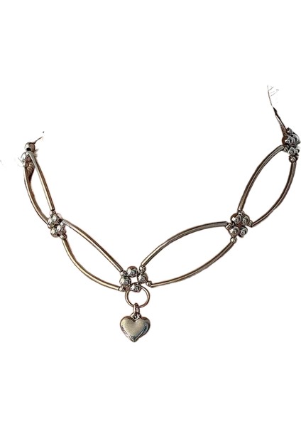 Punk Ağır Ağırlık Çok Katmanlı Püsküllü Yaka Zinciri (Yurt Dışından)