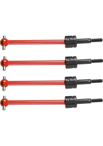 Adet Metal Evrensel Tahrik Mili Cvd (64MM) Tamiya TT02B TT-02B DT02 DT03 DF02 Rc Araba Yükseltme Parçaları Aksesuarları (Yurt Dışından)