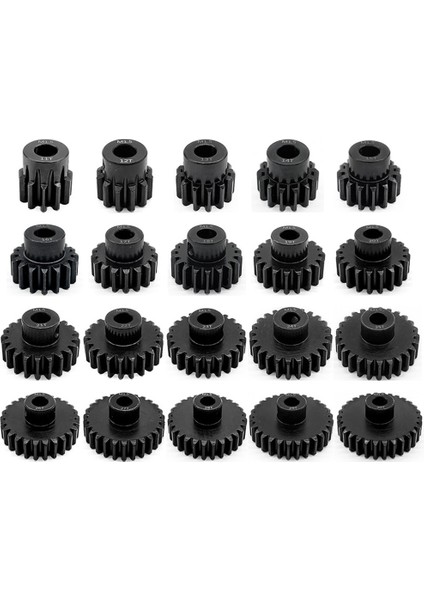 Uzaktan Kumanda Araba Dişli M1.5 Modülü 8.0 Krom Çelik Motor Dişli Için Iç Delik M5 Makine Metrik Vida, 18 T (Yurt Dışından)