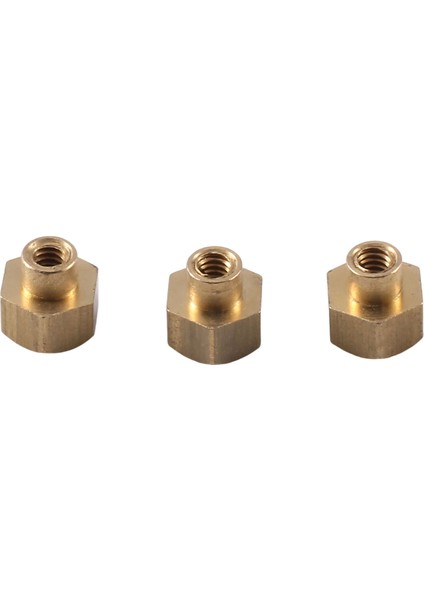 Adet Pirinç M2 Uzun Bijon Somunu 1/24 Rc Paletli Araba Eksenel SCX24 AX24 Yükseltme Parçaları Aksesuarları, 5mm (Yurt Dışından)