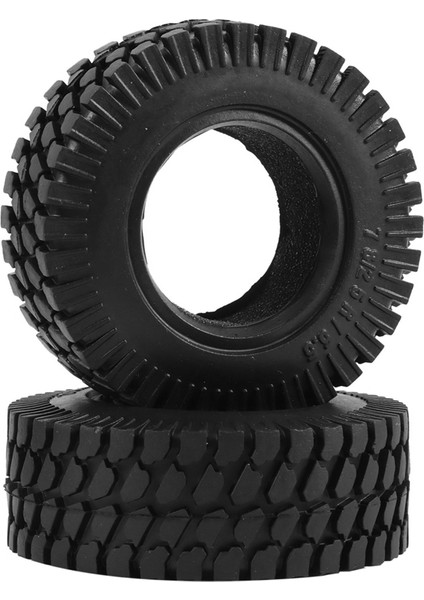 4 Adet 75 mm 1.55 Inç Kauçuk Jant Lastik Lastik Eksenel Yeti Jr 90069 D90 Tf2 Tamiya CC01 CC02 LC70 Mst Jımny Rc Paletli Araba (Yurt Dışından)