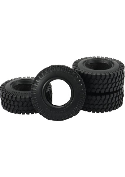 4 Adet 75 mm 1.55 Inç Kauçuk Jant Lastik Lastik Eksenel Yeti Jr 90069 D90 Tf2 Tamiya CC01 CC02 LC70 Mst Jımny Rc Paletli Araba (Yurt Dışından)