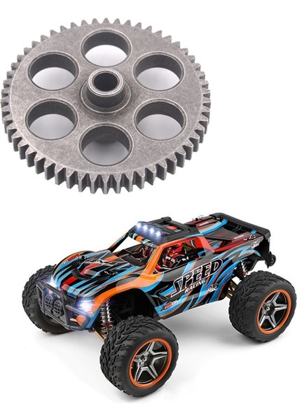 Metal Ana Dişli Azaltma Dişlisi 104019-2232 Wltoys 104009 104016 104019 12402-A 12409 Rc Araba Yedek Parçaları (Yurt Dışından)